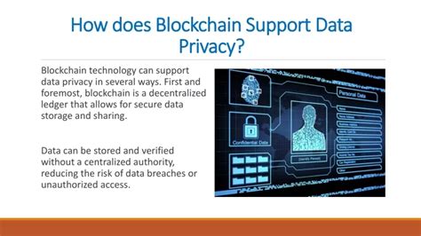 how does blockchain support data privacy mcq village